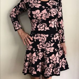 2pc knit top & skirt